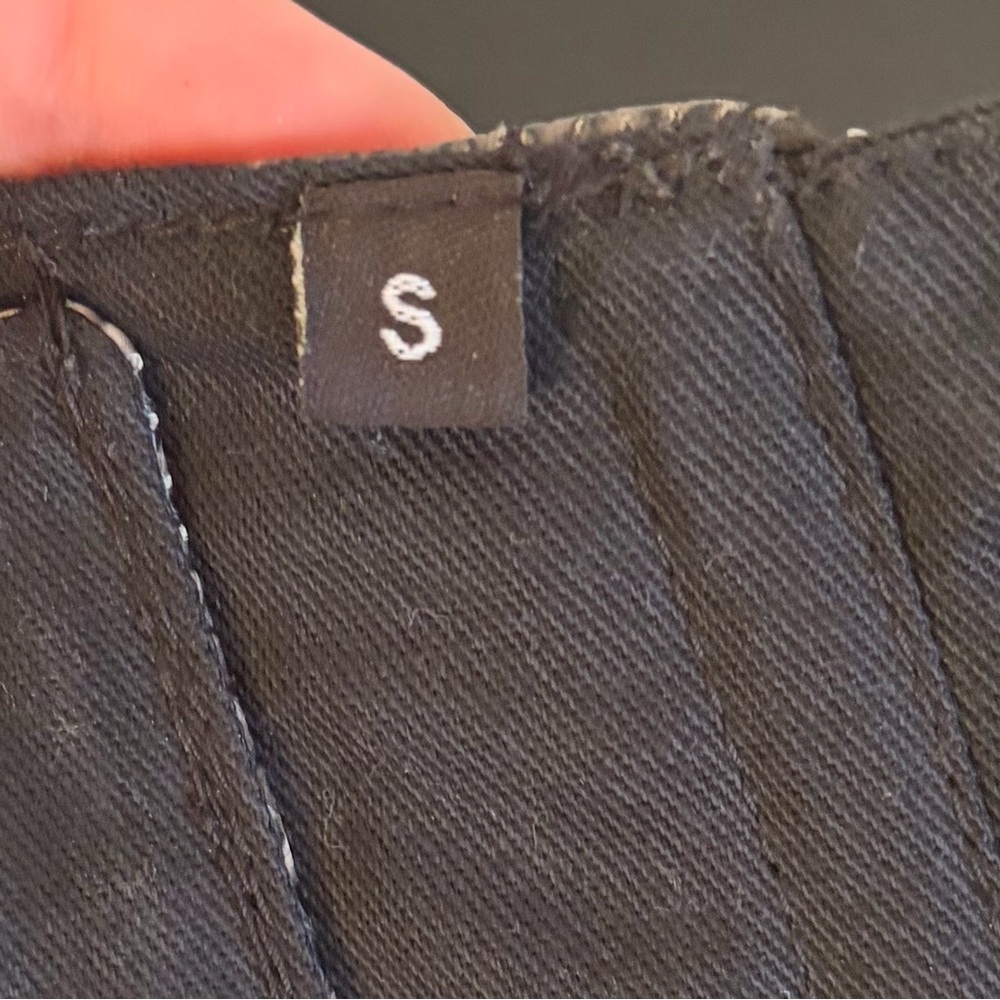 Autty Simone Snakeskin Print Corset Top, SZ S LIKE NEW 🐍 - Picture 7 of 7